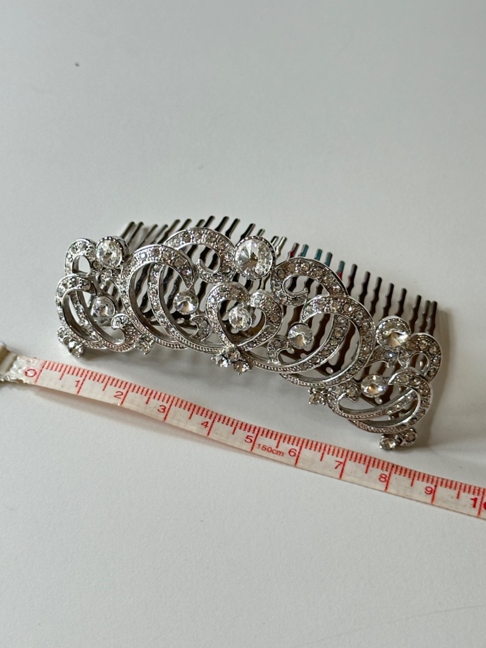 Wedding Tiara Comb - Picture 3 of 4